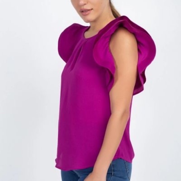 Tiered Ruffle Top - Picture 4 of 7